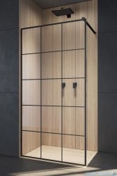 Radaway Modo X Black II Factory kabina Walk-in 55x200 szkło 10mm 389255-54-55