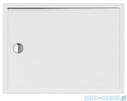 New Trendy New Cantare Brodzik akrylowy prostokątny 100x80x4,5 cm biały B-0424