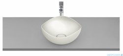 Roca FINECERAMIC umywalka nablatowa OHTAKE 37x37 beżowy  A327A15650