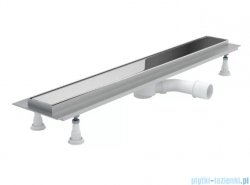 Schedpol Schedline Regular Line odpływ liniowy z maskownicą Steel 100x8cm SOLSL-100080