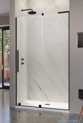 Radaway Furo SL Black DWJ drzwi 120cm prawe czarny mat/szkło przejrzyste 10307622-54-01R/10110580-01-01