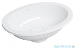 Omnires Shell M+ umywalka podblatowa 38x25 cm biały połysk SHELL380UPBP