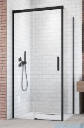 Radaway Idea Black Kdj drzwi 110cm lewe czarny mat/szkło przejrzyste 387041-54-01L