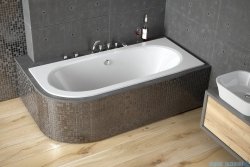 Besco Avita Slim 150x75cm wanna asymetryczna prawa #WAV-150-NPS