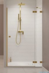 Radaway Essenza Pro Brushed Gold Dwj drzwi wnękowe 80cm prawe szczotkowane złoto 10099080-99-01R
