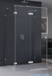 New Trendy Eventa kabina prysznicowa przyścienna 80x100x200 cm przejrzyste Lewa EXK-4575