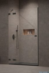 Radaway Essenza Pro Brushed GunMetal Dwj drzwi wnękowe 130cm lewe szczotkowany grafit 10099130-92-01L