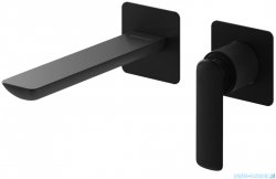 Kohlman Experience black bateria podtynkowa umywalkowa czarny mat QW180EB