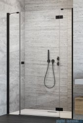 Radaway Essenza New Black DWJS drzwi wnękowe 140cm prawe szkło przejrzyste 385033-54-01R/384090-54-01
