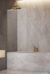 Radaway Modo SL Gold PNJ II parawan nawannowy 70cm lewy złoty połysk/przejrzyste 10316070-09-01L