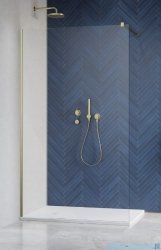 Radaway Modo New II Brushed Gold kabina Walk-in 85x200 szczotkowane złoto 389085-99-01