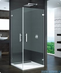 SanSwiss Pur PUE1 Wejście narożne 1-częściowe 40-100cm profil chrom szkło Master Carre Prawe PUE1DSM11030