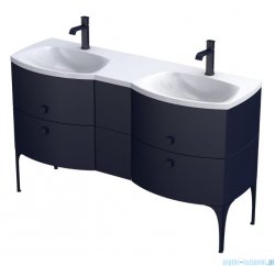 Oristo Louis szafka z umywalką 144x55x47 granatowy mat OR50-SD2S-62-14/OR50-SD2S-62-14/OR50-SD2S-24-14/UME-LU-144-93-D