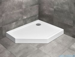 Radaway Doros PT E Compact brodzik pięciokątny 90x80cm prawy z obudową SDRPTP9080-05R