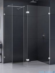 New Trendy Eventa kabina walk-in 100x90x200 cm z dodatkową ścianką przejrzyste EXK-4667/EXK-4644