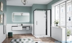 Novellini Glax 1 2.0 kabina standard 120x80 prawa czarna G212P120DT-1HH