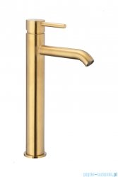 KFA MOZA BRUSHED GOLD bateria umywalkowa nablatowa złoty szczotkowany 5032-612-31