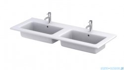 Oristo Enola umywalka meblowa podwójna ceramiczna 120x46cm UME-EN-120-91-D
