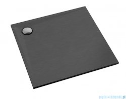 Schedpol Schedline Libra Anthracite Stone brodzik kwadratowy 90x90x3cm 3SP.L1K-9090/A/ST