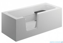 Polimat Vovo wanna prostokątna dla osób starszych 160x75cm 00741 wanny z drzwiczkami