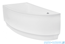 Besco Praktika 150x70cm wanna asymetryczna lewa + obudowa + syfon #WAP-150-PL/OAP-150-NL/19975