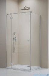 Radaway Essenza 8 Brushed Nickel Kdj kabina 90x80cm lewa szczotkowany nikiel 10480612-01-01L/10470237-91-01L/10113080-01-01