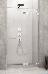 Radaway Arta Dwj II drzwi wnękowe 130cm prawe szkło przejrzyste 386444-03-01R/386013-03-01R