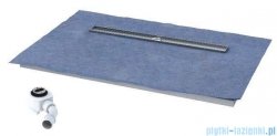 Schedpol brodzik posadzkowy podpłytkowy ruszt Steel 140x70x5cm 10.006/OLDB/SL
