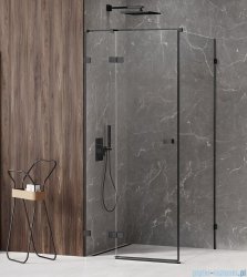 New Trendy Avexa Black kabina kwadratowa 120x120x200 cm przejrzyste lewa EXK-1606