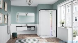 Novellini Glax 1 2.0 kabina z sauną parową 120x90 prawa czarna G212P299DT5-1HH