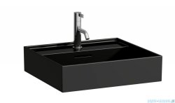 Laufen Kartell umywalka ścienna 50x46cm czarny połysk H8163320201041