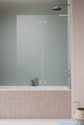 Radaway Essenza 8 SL Brushed Nickel PND II parawan nawannowy 120cm prawy szczotkowany nikiel/przejrzyste 10500120-91-01R