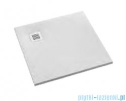 Schedpol Kalait White Stone brodzik kwadratowy + syfon 100x100cm 3.3102/B/ST-M2