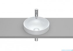 Roca Inspira Round umywalka blatowa 37cm Perłowy A32752R630