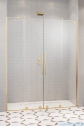 Radaway Furo Gold DWD drzwi prysznicowe 130cm szkło przejrzyste 10108363-09-01/10111317-01-01