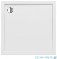 New Trendy New Cantare Brodzik akrylowy kwadratowy 80x80x4,5 cm biały B-0420