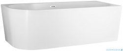 Corsan Intero wanna asymetryczna prawa 170x73 cm biała + syfon E-230XLP