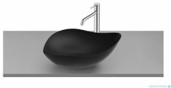 Roca FINECERAMIC umywalka nablatowa OHTAKE 54x37 czarny mat A327A13080