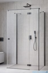 Radaway Essenza Brushed GunMetal Kdj+S kabina 100x90x100cm prawa szczotkowany grafit 1384052-01-01/1385020-92-01R/1384052-01-01