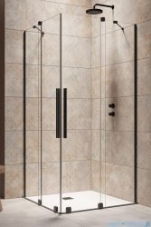 Radaway Furo Black KDD kabina 120x110cm szkło przejrzyste 10105120-54-01L/10105110-54-01R