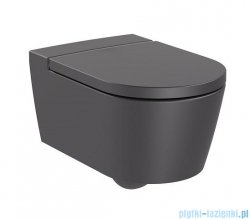Roca Inspira Round Rimless miska wc podwieszana Onyks A346527640