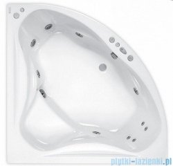 Poolspa Wanna symetryczna FRANCJA 150x150 + hydromasaż Smart 1 PHS3410ST1C0000