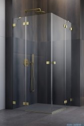 Radaway Essenza Pro Brushed Gold Kdd kabina 90x100cm szczotkowane złoto 10096090-99-01L/10096100-99-01R
