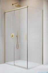 Radaway Idea 8 Kdj Brushed Gold kabina 130x80cm lewa szczotkowane złoto 10340670-99-01L/10350603-01-01/10360080-01-01R