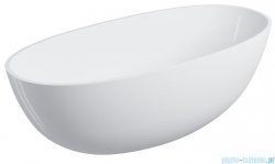 Omnires Shell M+ wanna wolnostojąca 160x75 cm biały połysk SHELLWWBP