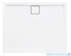Schedpol Omega brodzik prostokątny z klapką odpływu 100x80x5,5cm 3.0450