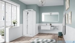 Novellini Glax 1 2.0 kabina standard 90x90 lewa srebrna G21GF99SMF-1BB