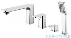 Omnires Apure bateria wannowa 4-otworowa kompletna chrom AP2232CR