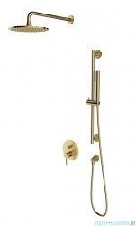 Omnires Y System prysznicowy podtynkowy, 2-wyjściowy mosiądz szczotkowany SYSY47BSB