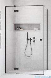 Radaway Essenza 8 Black Kdj kabina 100x100cm lewa czarny mat/szkło przejrzyste 10113100-01-01/10470337-54-01L/10113100-01-01